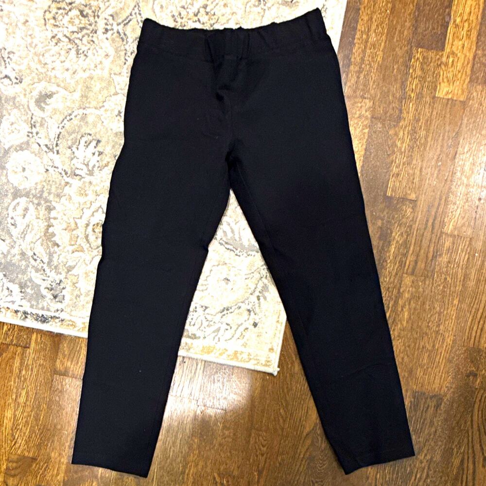 Vintage Joseph Women’s Black Twill Dress Pants Slim Tapered Stretch Front EU42